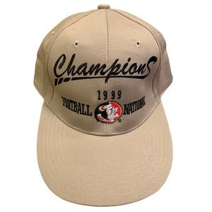 Vintage 1999 FSU Florida State Seminoles National Championship Hat